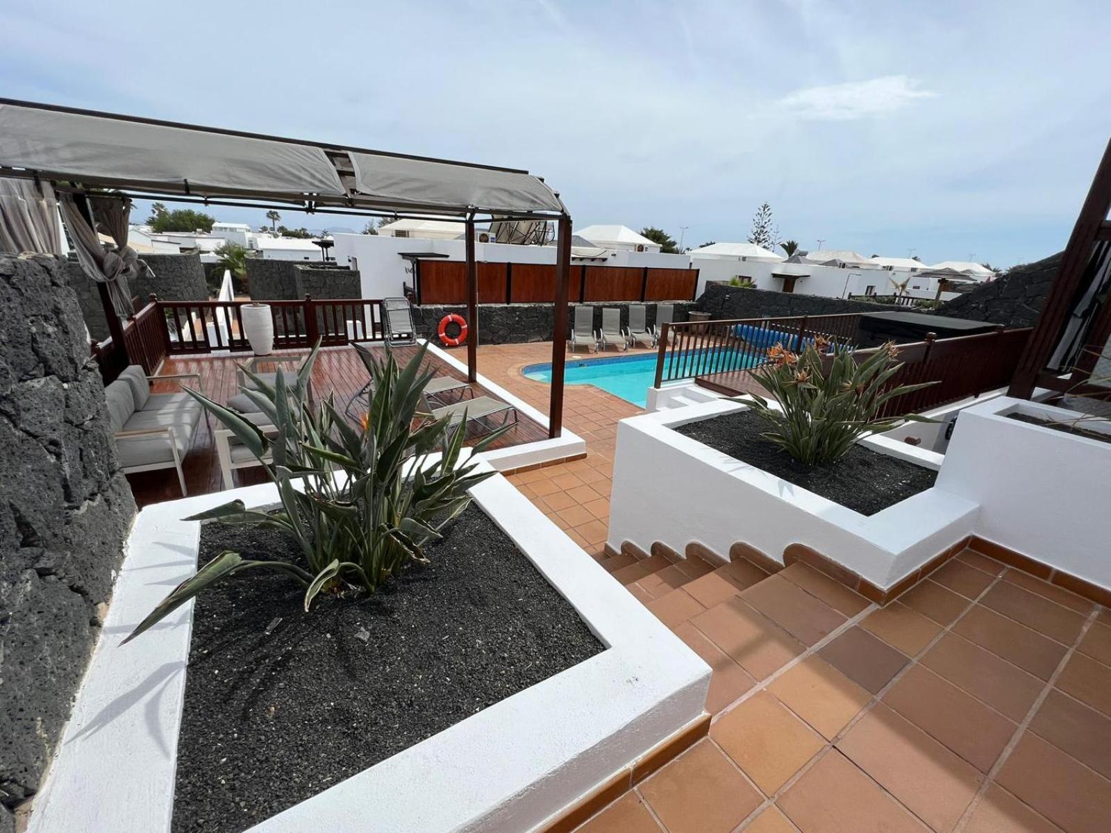 Villa 61 Playablanca Lanzarote Pool Spa Playa Blanca  Kültér fotó