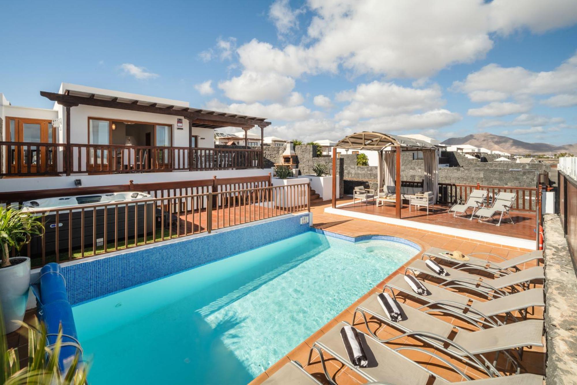 Villa 61 Playablanca Lanzarote Pool Spa Playa Blanca  Kültér fotó