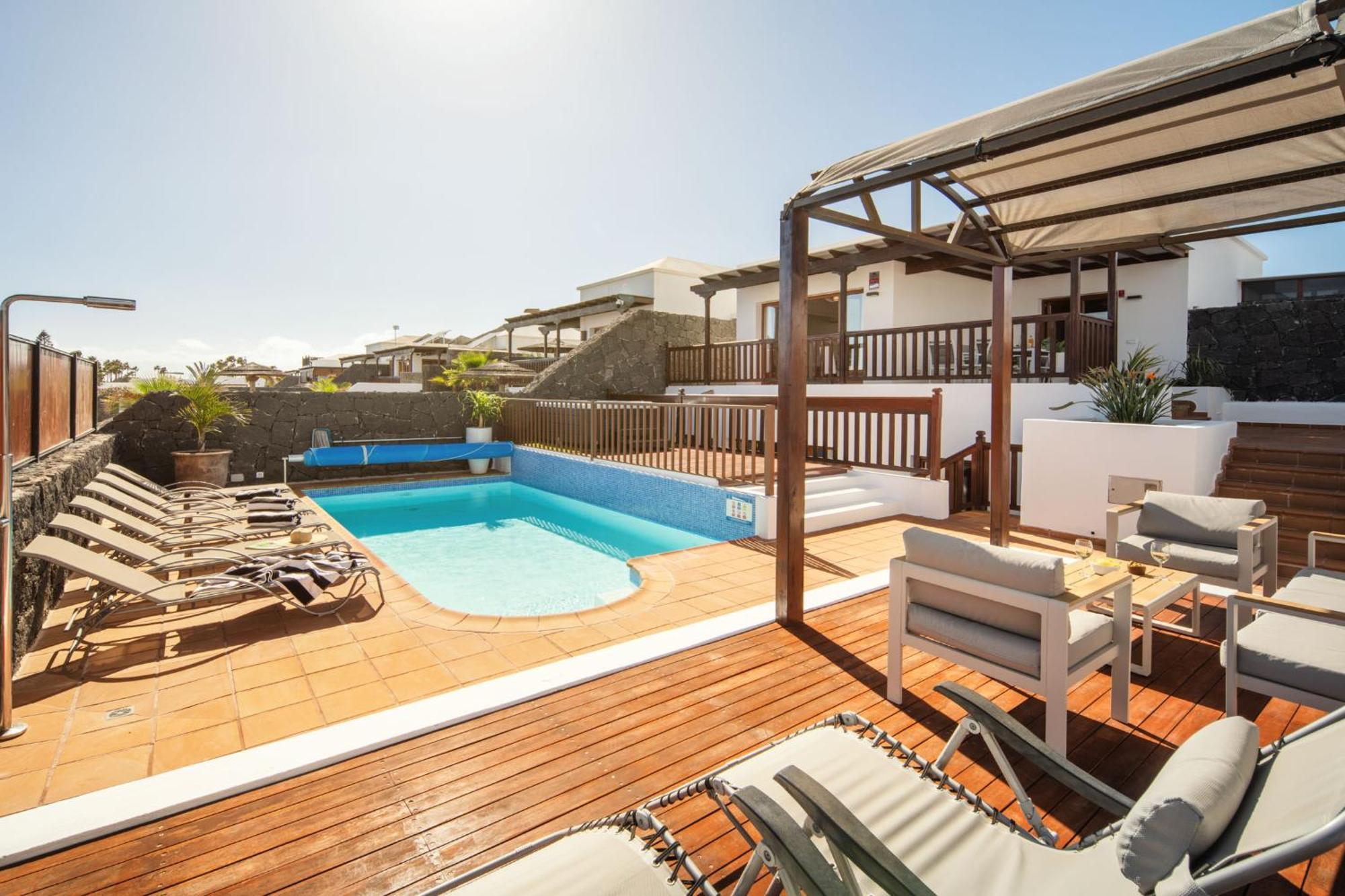Villa 61 Playablanca Lanzarote Pool Spa Playa Blanca  Kültér fotó